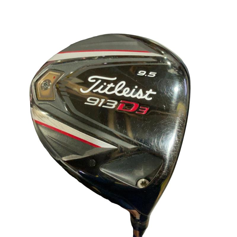 【中古】 タイトリスト 913 D3 9.5° ドライバー DR Tour AD GT-7 (フレックスS) メンズ 男性用 右利き 右用 Cランク ゴルフクラブ