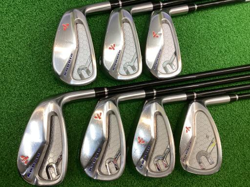 【中古】 ロッディオ RODDIO PC FORGED 9S アイアンセット IR 純正特注シャフト (フレックスその他) メンズ 男性用 右利き 右用 Cランク ゴルフクラブ