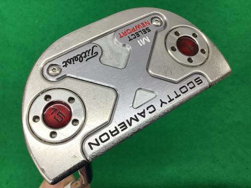 【中古】 タイトリスト SCOTTY CAMERON select NEWPORT M1 MALLET(2016) 34in パター PT スチール写真 (フレックス余分の物) メンズ 成人男性用 右利き 右用 D位置づける ゴルフ野球クラブ