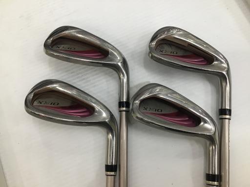 【中古】 ダンロップ XXIO(2020) 5S(ボルドー) レディース アイアンセット IR XXIO MP1100L(IR) ボルドー (フレックスA) レディース 女性用 右利き 右用 Cランク ゴルフクラブ