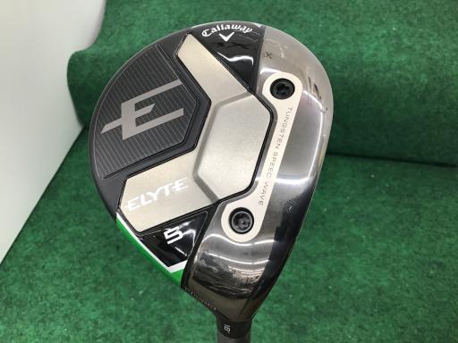【中古】 キャロウェイ ELYTE 5W フェアウェイウッド FW VENTUS GREEN 50 for CW(ELYTE FW) (フレックスSR) メンズ 男性用 右利き 右用 Bランク ゴルフクラブ｜ゴルフパートナー 中古クラブ店