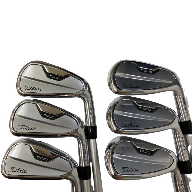 【中古】 タイトリスト Titleist T200(2021) 6S アイアンセット IR 純正特注シャフト (フレックスS) メンズ 男性用 右利き 右用 Cランク ゴルフクラブ｜ゴルフパートナー 中古クラブ店