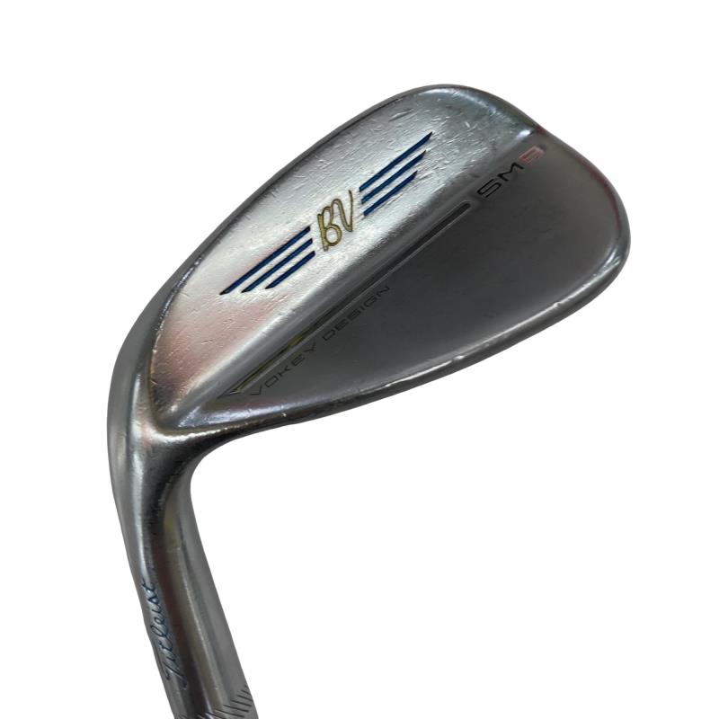 【中古】 タイトリスト VOKEY SPIN MILLED SM9 ツアークロム 50°/12°F レフティ ウェッジ WG BV 105 (フレックスその他) メンズ 男性用 左利き レフティ 左用 Cランク ゴルフクラブ