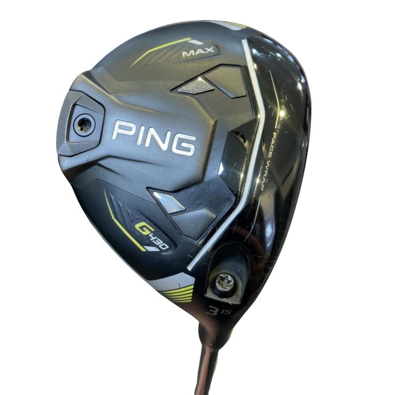 【中古】 ピン G430 MAX 3W フェアウェイウッド FW ALTA J CB BLACK(FW) (フレックスSR) メンズ 成人男性用 右利き 右用 C位置づける ゴルフ野球クラブ