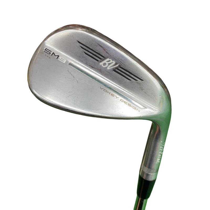 【中古】 タイトリスト VOKEY SPIN MILLED SM9 ツアークロム 52&deg;/12&deg;F ウェッジ WG Dynamic Gold (フレックスS) メンズ 男性用 右利き 右用 Cランク ゴルフクラブ｜ゴルフパートナー 中古クラブ店 12,986円
