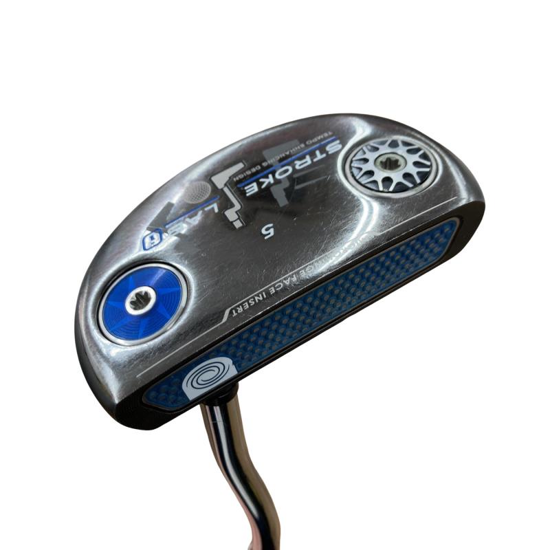 【中古】 オデッセイ STROKE LAB i #5 33in パター PT スチール写真 (フレックス余分の物) メンズ 成人男性用 右利き 右用 C位置づける ゴルフ野球クラブ