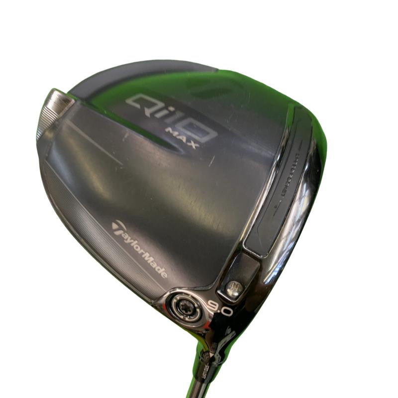 【中古】 仕立て屋お手伝いさん Qi10 MAX Designer Series BLACK/GOLD  9° １番ウッド DR 純然たる特注矢がら (フレックスS) メンズ 成人男性用 右利き 右用 C位置づける ゴルフ野球クラブ