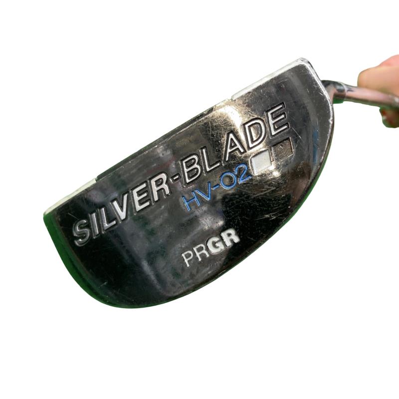 【中古】 労働者階級歯車 SILVER-BLADE HV-02 34in パター PT スチール写真 (フレックス余分の物) メンズ 成人男性用 右利き 右用 D位置づける ゴルフ野球クラブ