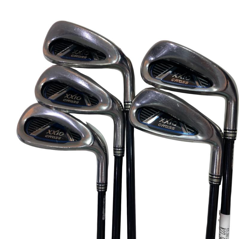 【中古】 ダンロップ XXIO CROSS 7S アイアン仕掛ける IR XXIO MH1000 (フレックスR) メンズ 成人男性用 右利き 右用 C価値づける ゴルフ野球クラブ