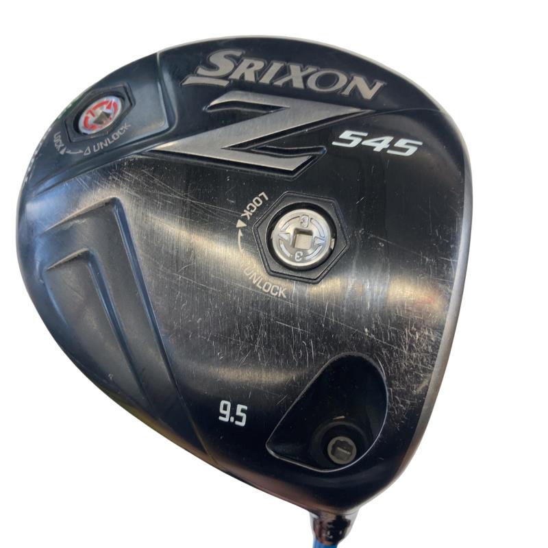 【中古】 ダンロップ SRIXON Z545  9.5° １番ウッド DR ATTAS 6☆ 6 (フレックスS) メンズ 成人男性用 右利き 右用 C序列付ける ゴルフ野球クラブ