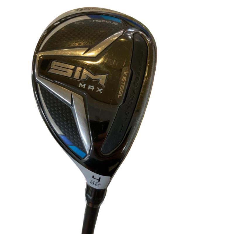 【中古】 仕立て屋お手伝いさん SIM MAX U4 ありがた味 UT リシャフト (フレックス余分の物) メンズ 成人男性用 右利き 右用 C序列付ける ゴルフ野球クラブ
