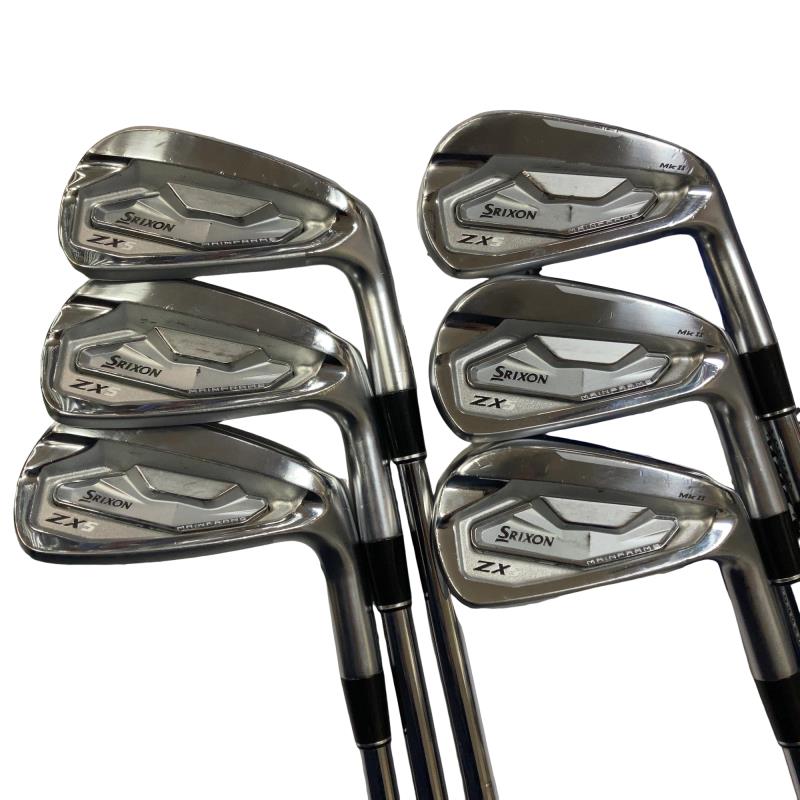 【中古】 ダンロップ SRIXON ZX5 Mk II 6S アイアン仕掛ける IR リシャフト (フレックス余分の物) メンズ 成人男性用 右利き 右用 C価値づける ゴルフ野球クラブ