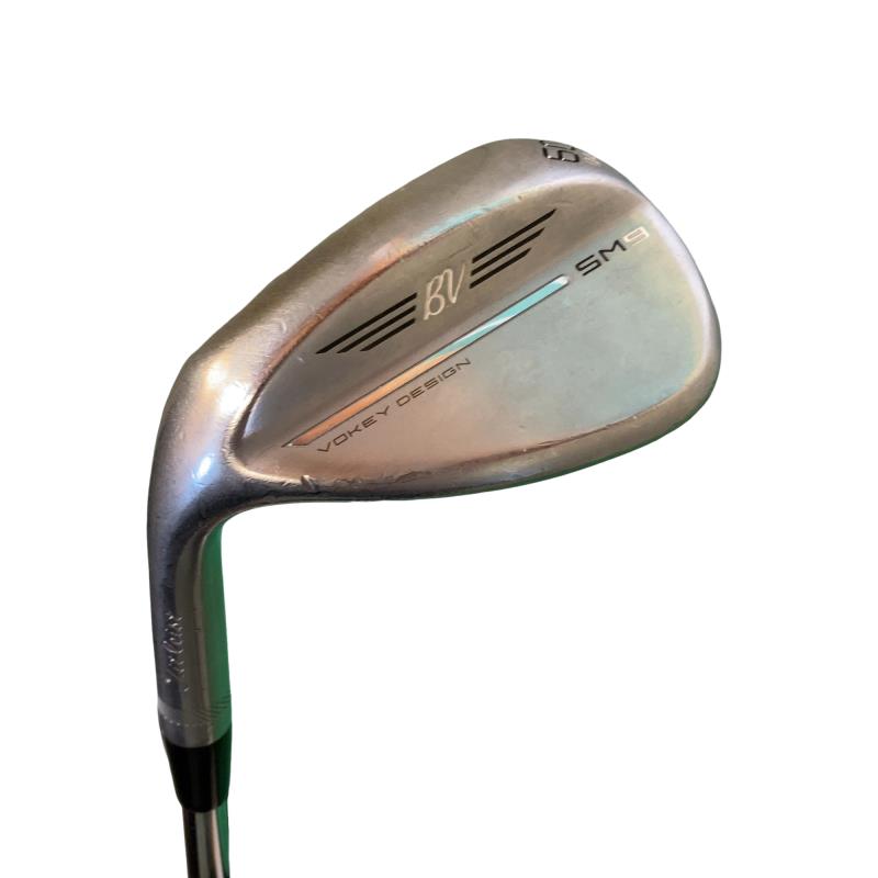 【中古】 タイトリスト VOKEY SPIN MILLED SM9 周遊旅行Cr 60°/04°L レフティ ウェッジ WG Dynamic Gold (フレックスS) メンズ 成人男性用 左ぎっちょ レフティ 左用 C位置づける ゴルフ野球クラブ