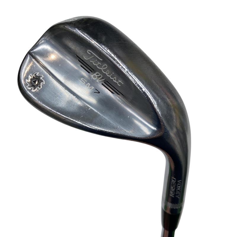 【中古】 タイトリスト VOKEY SPIN MILLED SM7 ツアークロム 58°/14°K ウェッジ WG 純正特注シャフト (フレックスS) メンズ 男性用 右利き 右用 Cランク ゴルフクラブ