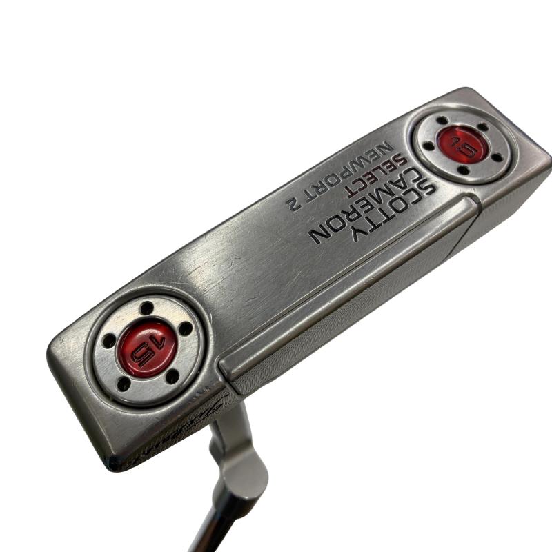 【中古】 タイトリスト SCOTTY CAMERON select NEWPORT 2(2016) 34インチ パター PT スチール (フレックスその他) メンズ 男性用 右利き 右用 Cランク ゴルフクラブ