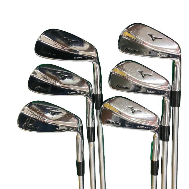 【中古】 ミズノ MP-4 6S アイアンセット IR 純正特注シャフト (フレックスS) メンズ 男性用 右利き 右用 Dランク ゴルフクラブ