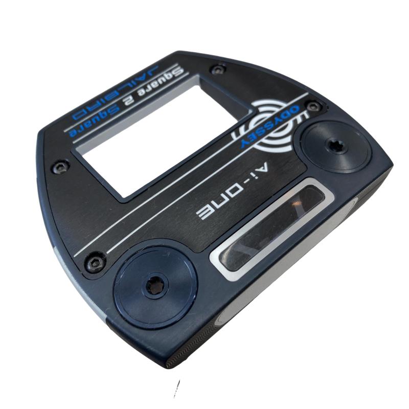 【中古】 オデッセイ Ai-ONE SQUARE 2 SQUARE JAILBIRD 34in パター PT STROKE LAB 90 スチール写真 (フレックス余分の物) メンズ 成人男性用 右利き 右用 C序列付ける ゴルフ野球クラブ