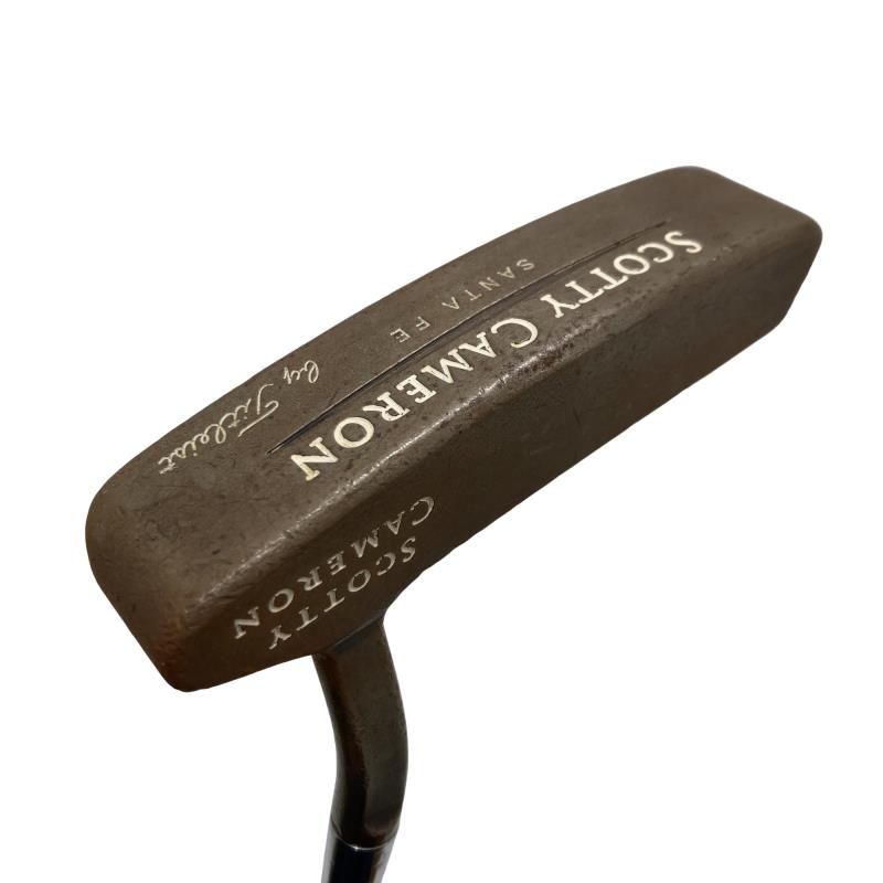 【中古】 タイトリスト SCOTTY CAMERON SANTA FE(オイルカン) パター PT Micro Bell (フレックスその他) メンズ 男性用 右利き 右用 Dランク ゴルフクラブ