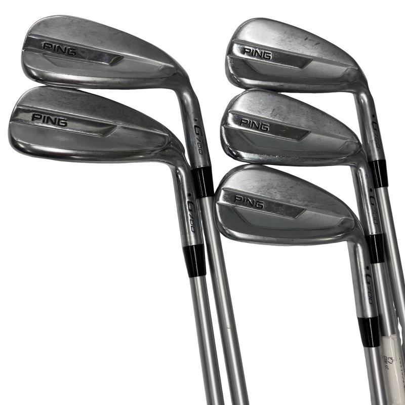 【中古】 ピン G700 5S アイアン仕掛ける IR リシャフト (フレックス余分の物) メンズ 成人男性用 右利き 右用 C価値づける ゴルフ野球クラブ
