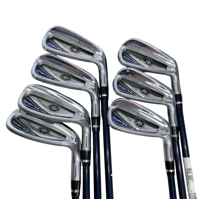 【中古】 ヤマハ inpres UD+2(2019) 9S アイアン仕掛ける IR MX-519i (フレックスR) メンズ 成人男性用 右利き 右用 C価値づける ゴルフ野球クラブ