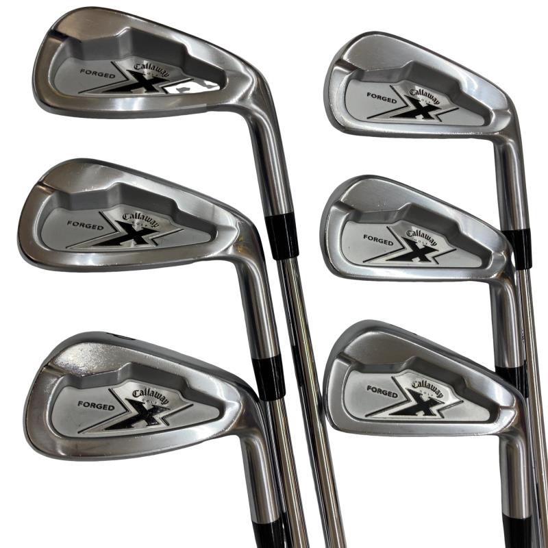 【中古】 キャロウェイ X FORGED 6S アイアンセット IR Dynamic Gold (フレックスS) メンズ 男性用 右利き 右用 Cランク ゴルフクラブ|ゴルフパートナー 中古クラブ店