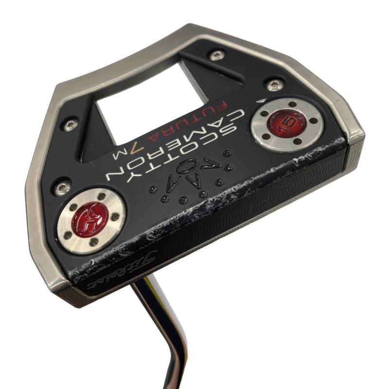 【中古】 タイトリスト SCOTTY CAMERON FUTURA 7M(2017) 34in パター PT スチール写真 (フレックス余分の物) メンズ 成人男性用 右利き 右用 D位置づける ゴルフ野球クラブ