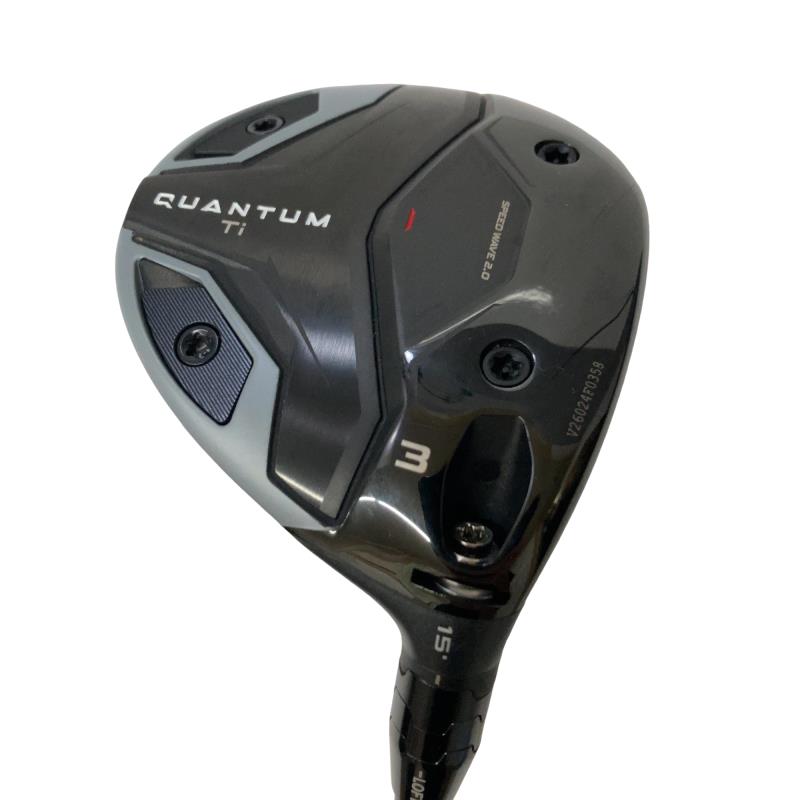 【中古】 キャロウェイ QUANTUM Ti 3W フェアウェイウッド FW 完全無欠特注立て坑 (フレックスS) メンズ 成人男性用 右利き 右用 B価値づける ゴルフ野球クラブ
