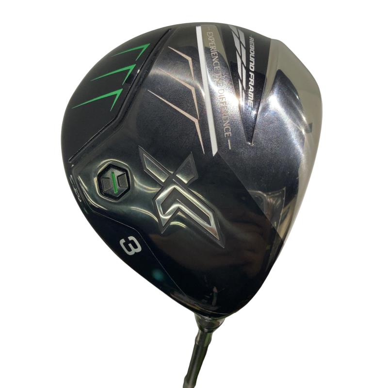 【中古】 ダンロップ XXIO(2022) eks 3W フェアウェイウッド FW Miyazaki AX-2(FW) (フレックスSR) メンズ 男性用 右利き 右用 Bランク ゴルフクラブ