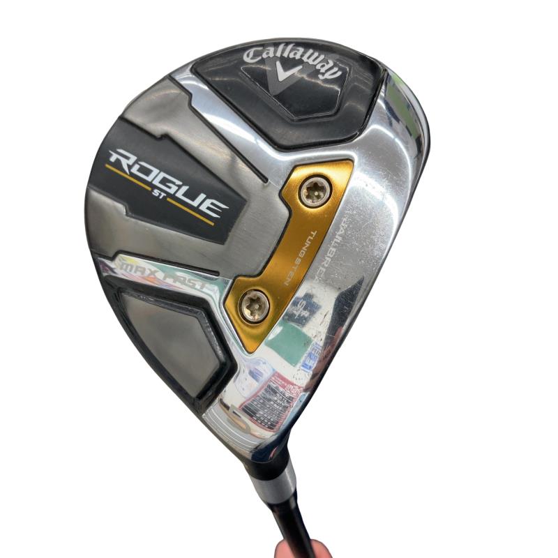 【中古】 キャロウェイ ROGUE ST MAX FAST 5W フェアウェイウッド FW SPEEDER NX 40 for CW(ROGUE ST FW) (フレックスS) メンズ 男性用 右利き 右用 Cランク ゴルフクラブ