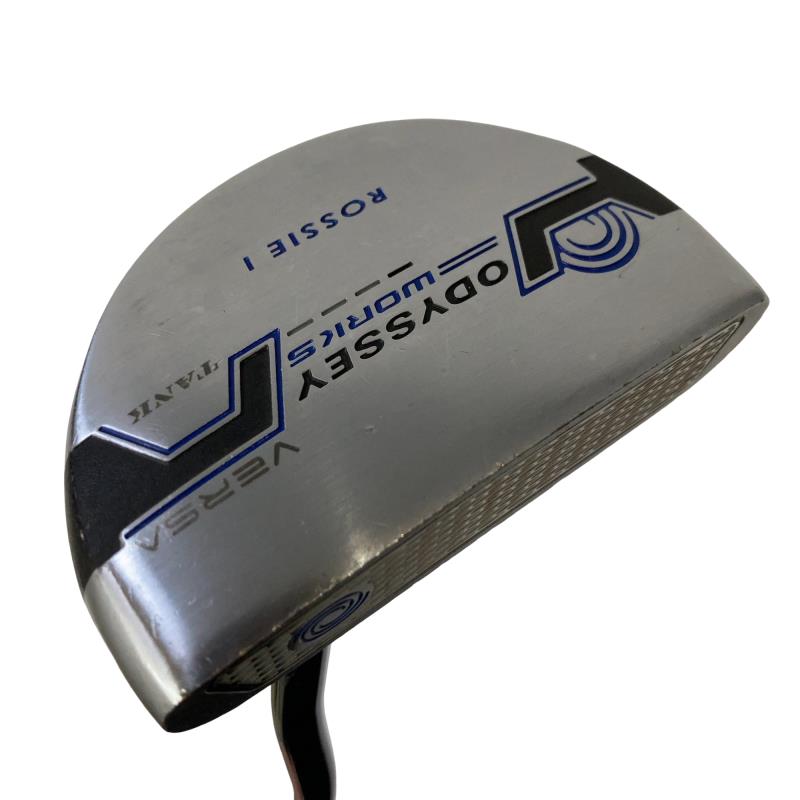 【中古】 オデッセイ WORKS VERSA TANK ROSSIE I 34in パター PT スチール写真 (フレックス余分の物) メンズ 成人男性用 右利き 右用 C序列付ける ゴルフ野球クラブ パター-ゴルフ