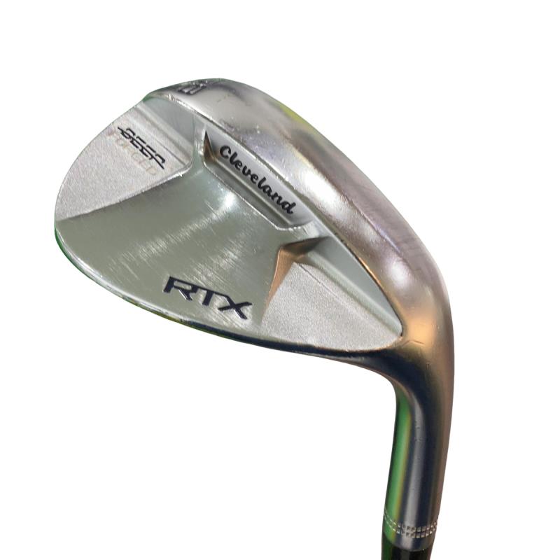 【中古】 クリーブランド Cleveland RTX DEEP FORGED 58°/12° MID ウェッジ WG Dynamic Gold (フレックスS) メンズ 成人男性用 右利き 右用 C位置づける ゴルフ野球クラブ