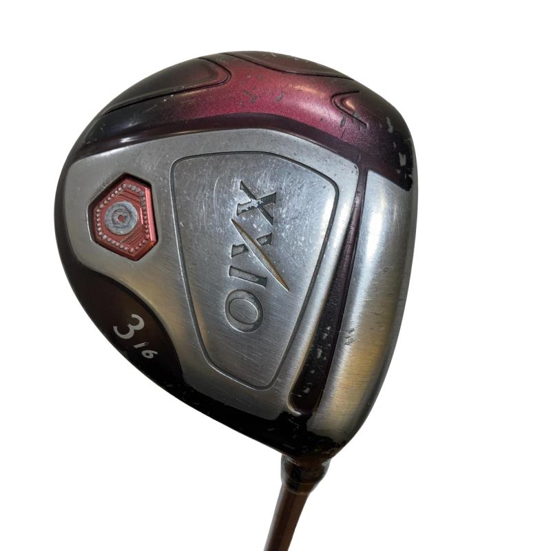 【中古】 ダンロップ XXIO(2018) 3W(ボルドーワイン) レディース フェアウェイウッド FW XXIO MP1000L(公明正大通い路) ボルドーワイン (フレックスL) レディース お上さん用 右利き 右用 D価値づける ゴルフ野球クラブ
