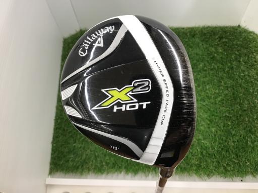 【中古】 キャロウェイ X2 HOT 3W フェアウェイウッド FW X2 HOT(フェアウェイ) (フレックスS) メンズ 男性用 右利き 右用 Cランク ゴルフクラブ
