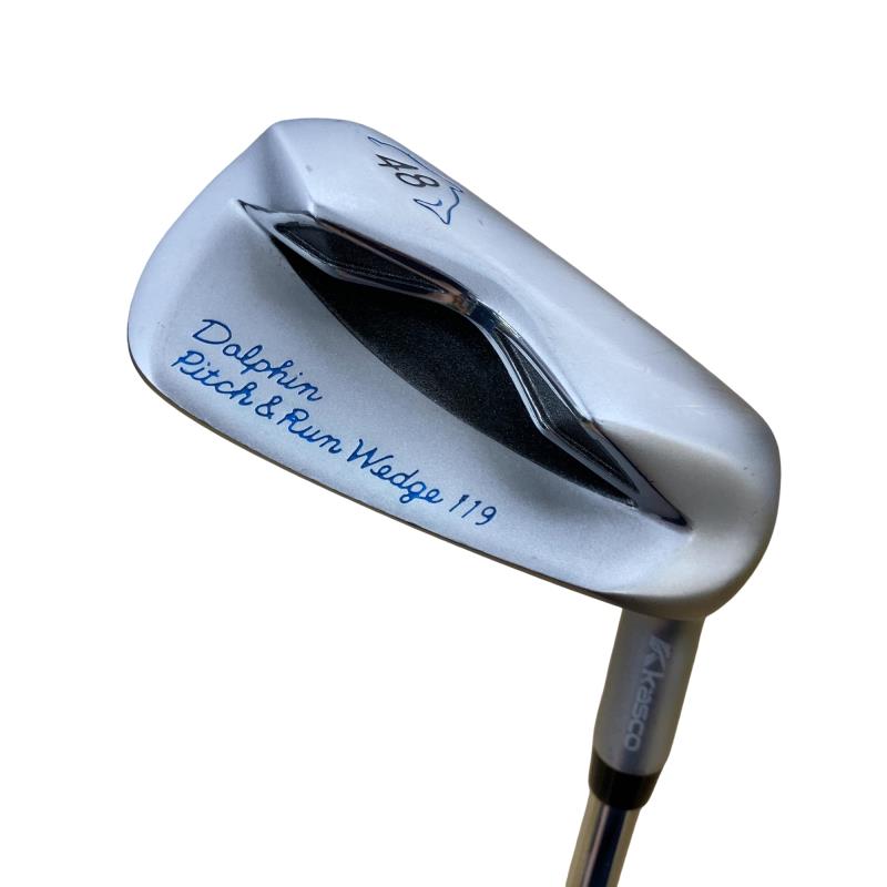 【中古】 キャスコ Dolphin Pitch＆Run Wedge DPW-119 48° 34in(ジャンボグリップ) ウェッジ WG Dolphin 一風変わったスチール写真 (フレックス余分の物) メンズ 成人男性用 右利き 右用 D位置づける ゴルフ野球クラブ