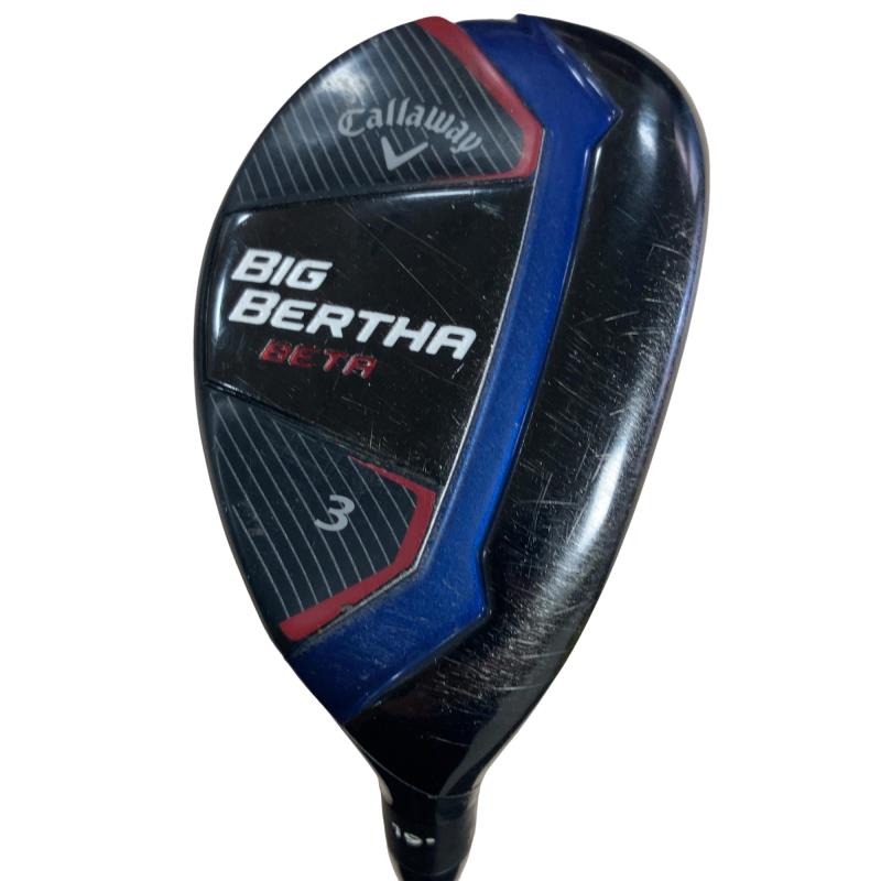 【中古】 キャロウェイ BIG BERTHA(2014) BETA U3 ユーティリティ UT AIR Speeder for BIG BERTHA(ユーティリティ) (フレックスSR) メンズ 男性用 右利き 右用 Dランク ゴルフクラブ