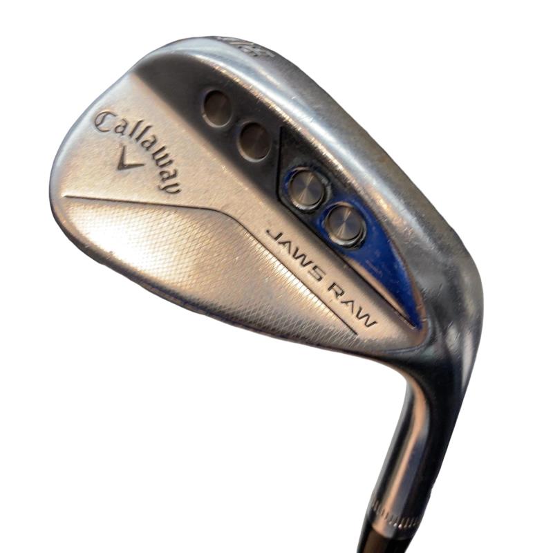 【中古】 キャロウェイ JAWS RAW Crメッキ 56°/10°S ウェッジ WG Dynamic Gold (フレックスS) メンズ 成人男性用 右利き 右用 C位置づける ゴルフ野球クラブ