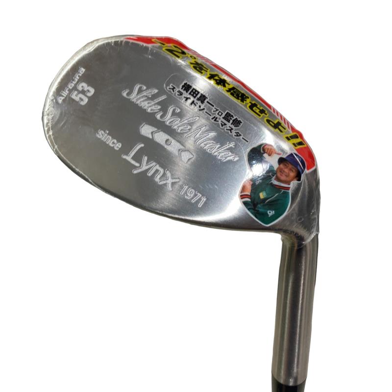 【中古】 リンクス LYNX Slide Sole Master 53&deg; ウェッジ WG スチール (フレックスその他) メンズ 男性用 右利き 右用 Nランク ゴルフクラブ｜ゴルフパートナー 中古クラブ店