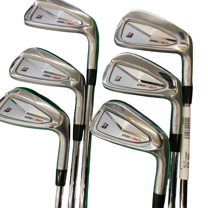 【中古】 ブリヂストン BRIDGESTONE 258CBP 6S アイアンセット IR 純正特注シャフト (フレックスR) メンズ 男性用 右利き 右用 Cランク ゴルフクラブ