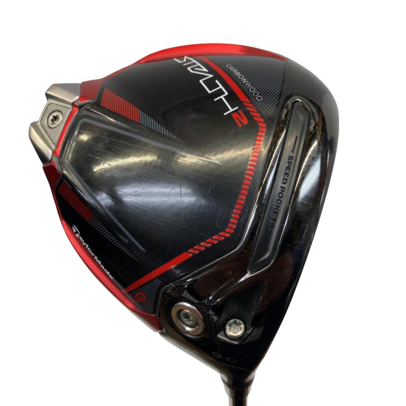 【中古】 テーラーメイド STEALTH2 HD 9° ドライバー DR TENSEI RED TM50(STEALTH DR) (フレックスS) メンズ 男性用 右利き 右用 Cランク ゴルフクラブ