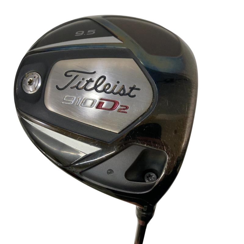 【中古】 タイトリスト 910 D2  9.5° １番ウッド DR Diamana ’ahina 70 (フレックスS) メンズ 成人男性用 右利き 右用 C序列付ける ゴルフ野球クラブ