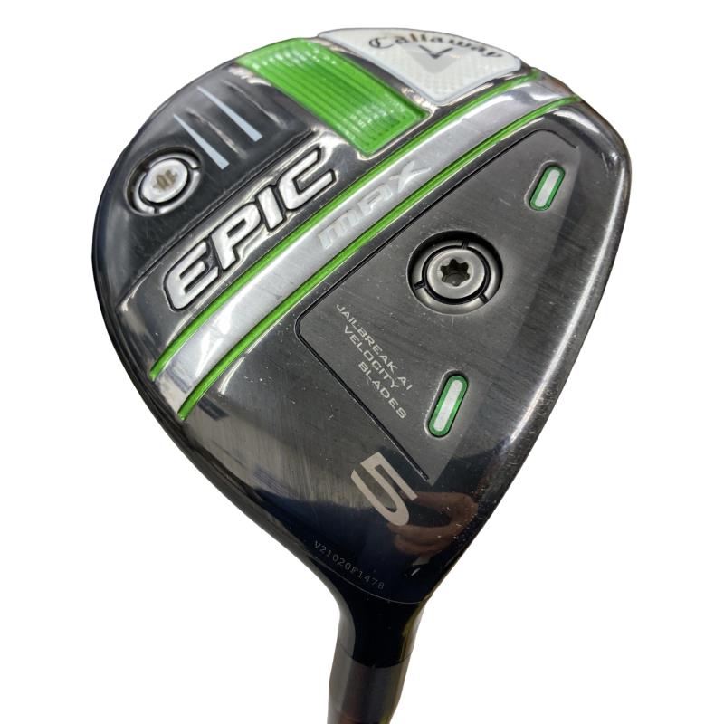 【中古】 キャロウェイ EPIC MAX 5W フェアウェイウッド FW Diamana 40 for CW(2021 EPIC FW) (フレックスR) メンズ 男性用 右利き 右用 Cランク ゴルフクラブ