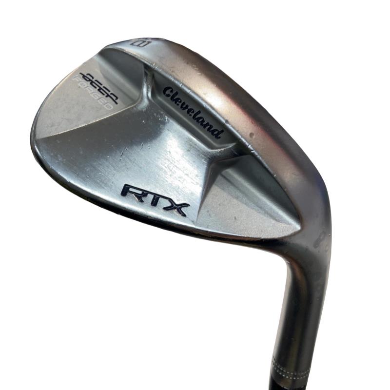 【中古】 クリーブランド Cleveland RTX DEEP FORGED 58°/12° MID ウェッジ WG Dynamic Gold (フレックスS) メンズ 男性用 右利き 右用 Dランク ゴルフクラブ