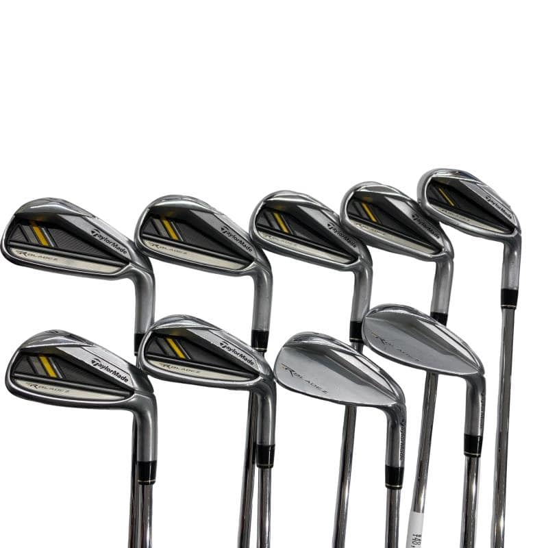 【中古】 テーラーメイド ROCKET BLADEZ 9S アイアンセット IR KBS C-TAPER 90 (フレックスS) メンズ 男性用 右利き 右用 Cランク ゴルフクラブ