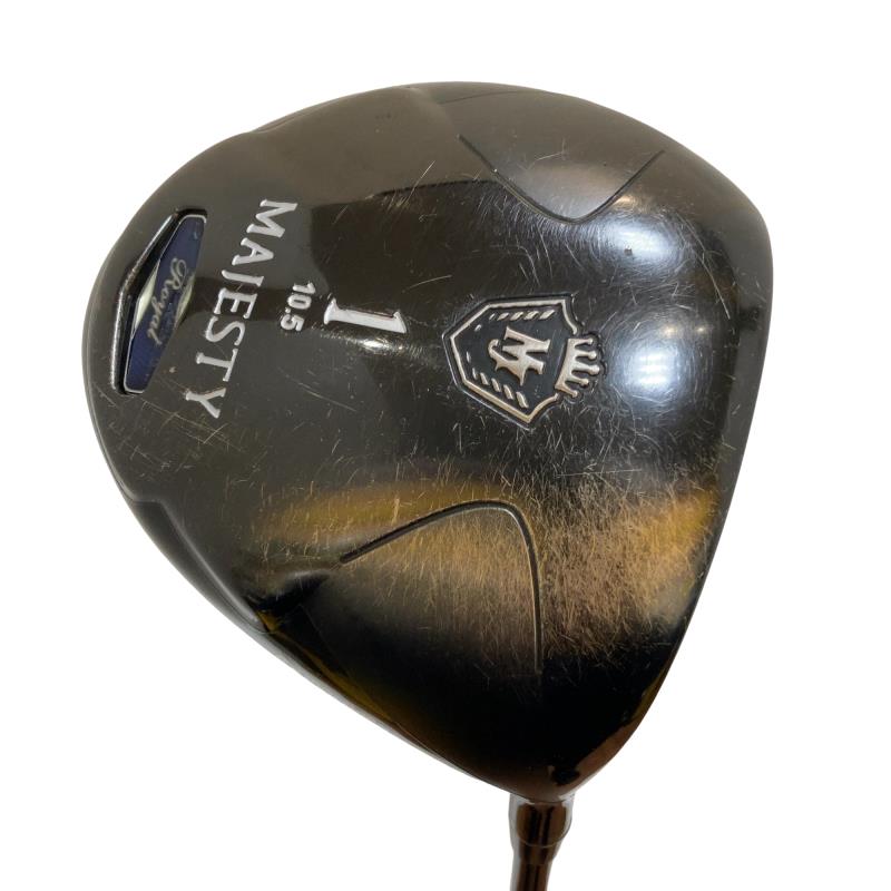 【中古】 マジェスティゴルフ(旧マルマン) MAJESTY ROYAL BLACK 10.5° １番ウッド DR リシャフト (フレックス余分の物) メンズ 成人男性用 右利き 右用 D序列付ける ゴルフ野球クラブ