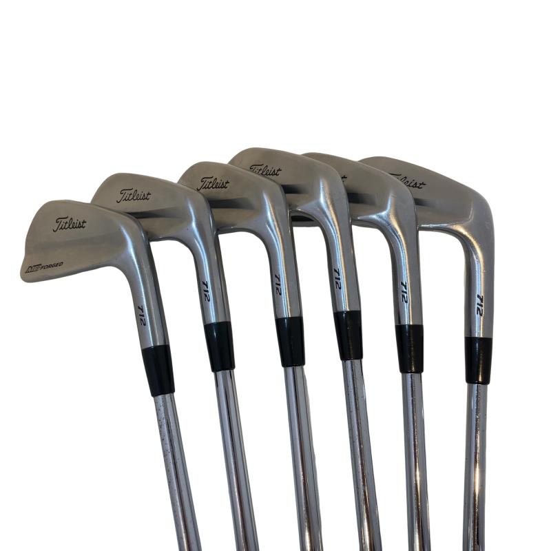 【中古】 タイトリスト Titleist MB 712 6S アイアン書き割り IR Dynamic Gold (フレックスS) メンズ 成人男性用 右利き 右用 C位置づける ゴルフ野球クラブ