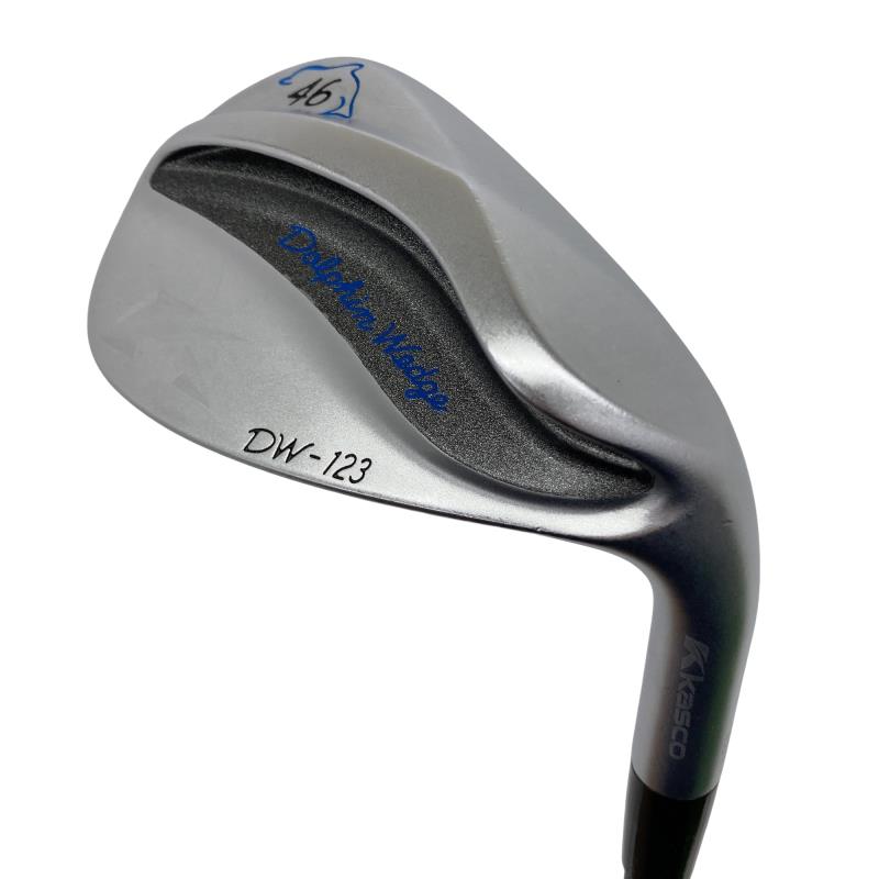 【中古】 キャスコ Dolphin Wedge DW-123 シルバー 46° ウェッジ WG Dolphin DP-231 (フレックスその他) メンズ 男性用 右利き 右用 Cランク ゴルフクラブ