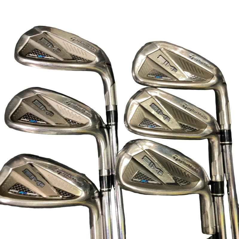 【中古】 テーラーメイド SIM2 MAX 7S アイアンセット IR KBS MAX MT85 JP (フレックスS) メンズ 男性用 右利き 右用 Cランク ゴルフクラブ