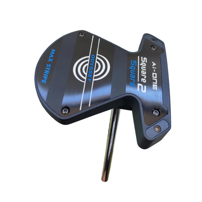 【中古】 オデッセイ Ai-ONE SQUARE 2 SQUARE MAX STRIPE 34インチ パター PT STROKE LAB 90 スチール (フレックスその他) メンズ 男性用 右利き 右用 Cランク ゴルフクラブ