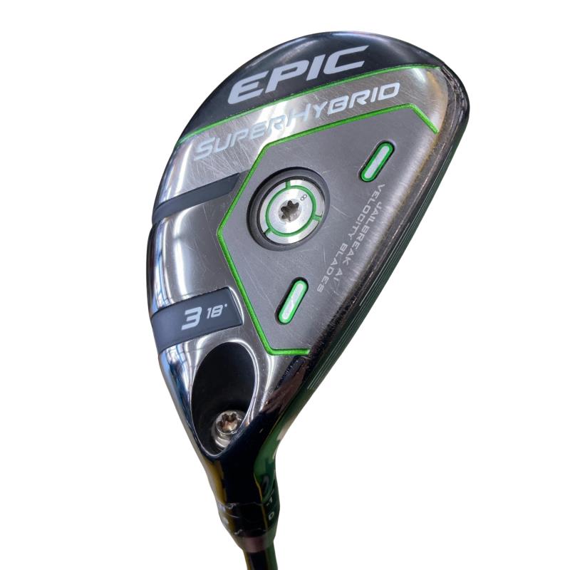 【中古】 キャロウェイ EPIC SUPER HYBRID U3 ユーティリティ UT Diamana 55 for CW(2021 EPIC UT) (フレックスS) メンズ 男性用 右利き 右用 Cランク ゴルフクラブ｜ゴルフパートナー 中古クラブ店 15,639円