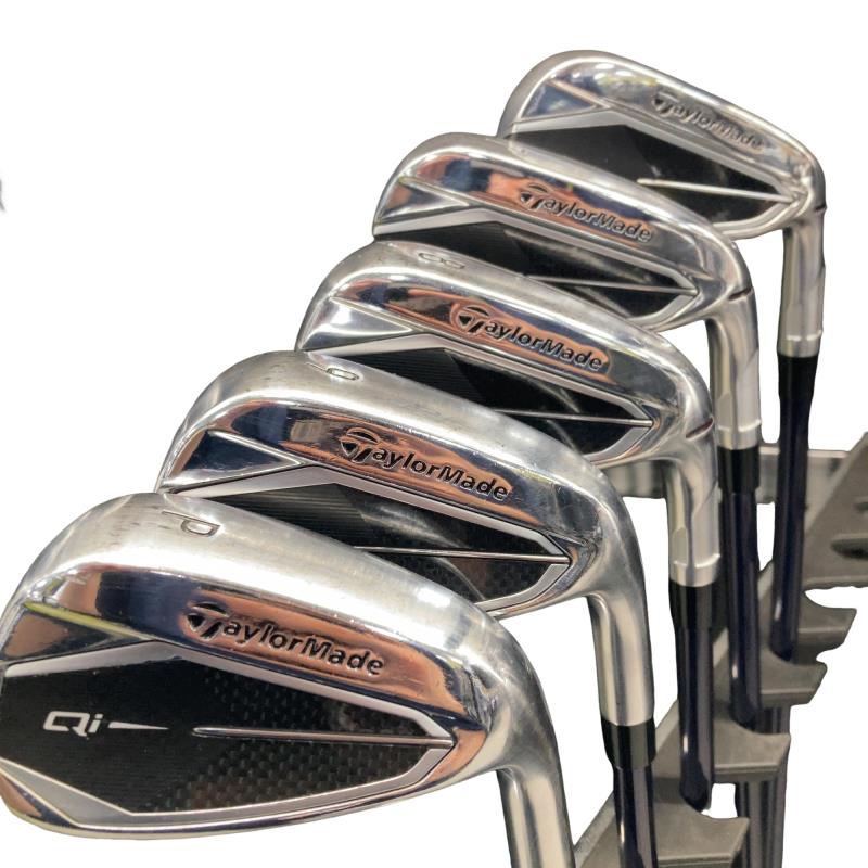 【中古】 仕立て屋お手伝いさん Qi  5S アイアン仕掛ける IR Diamana BLUE TM60(Qi IR) (フレックスS) メンズ 成人男性用 右利き 右用 C価値づける ゴルフ野球クラブ
